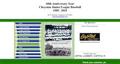 Desktop Screenshot of cjlbaseball.com