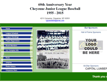 Tablet Screenshot of cjlbaseball.com